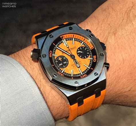 audemars piguet diver orange price|audemars piguet diver chronograph.